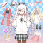 Anime Princess Dress Up Game Logo