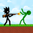 Stickman Zombie Shooter Logo