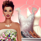 Super Wedding Stylist 2020 Dress Up & Makeup Salon Logo