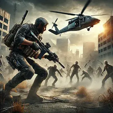 Zombie Hunter Sniper MOD APK Logo