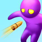 Bullet Man 3D Logo