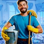 House Cleaner Simulator Logo