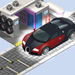 Idle Car Factory Logo