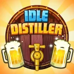 Idle Distiller Tycoon: Factory Logo