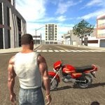 Indian Bikes Driving 3D Logo