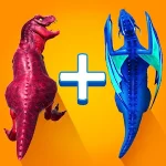 Merge Master: Dinosaur Monster Logo