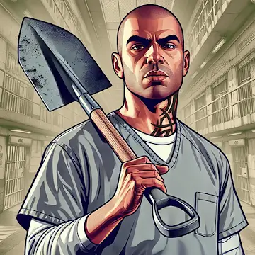 Prison Escape Simulator 3D MOD APK Logo