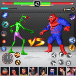 Superhero Kungfu Logo