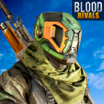 Blood Rivals – Survival Battleground FPS Shooter Logo