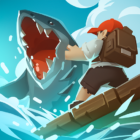 Epic Raft: Fighting Zombie Shark Survival Logo