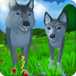 Wolf Simulator: Wild Animals 3 Logo